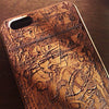 Iphone X Cases Wood Nautical Laser Engraved