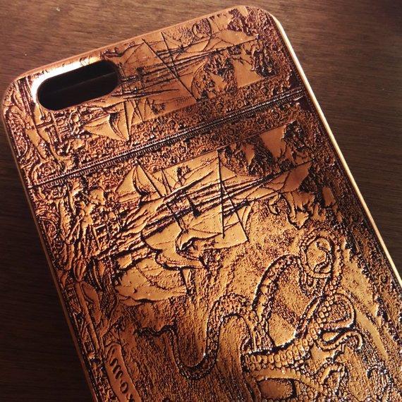 Iphone X Cases Wood Nautical Laser Engraved