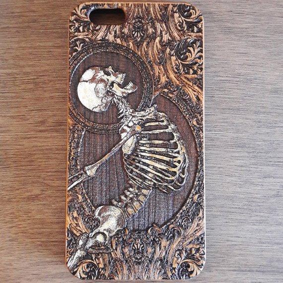 skeleton iphone x case