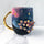 Galaxy Crystal Mug With 22k Gold