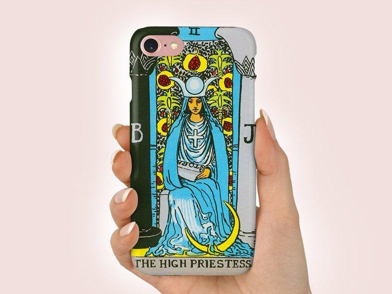 Tarot Phone Case High Priestess