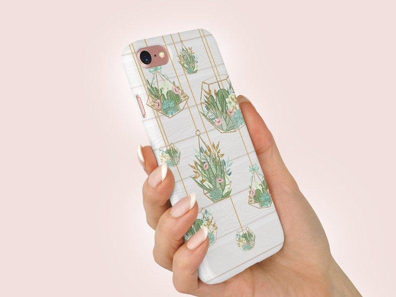 Succulent Phone Floral Case