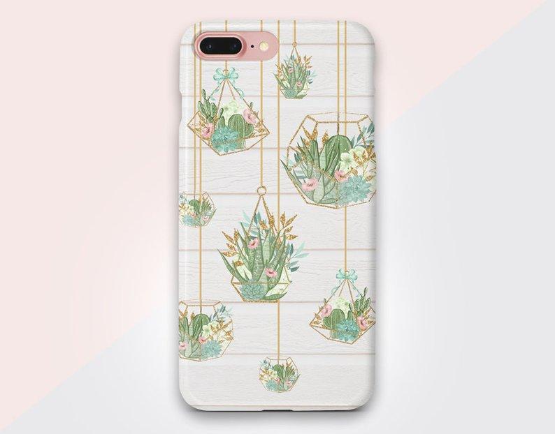 Succulent Phone Floral Case