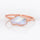 Rose Gold Opal Ring