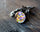 Psychedelic Dichro Statement Necklace Bright Colorful Color Shift Stained Glass Pendant Necklace Music Festival Rave EDM Accessories
