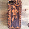 iPhone 8 Plus Case wooden Star Wars Han Solo Carbonite CherryWood