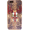 IPhone 6 7 8 X Case wooden engraved The yellow king - Phone Cover - Hand Painted