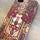 IPhone 6 7 8 X Case wooden engraved The yellow king - Phone Cover - Hand Painted