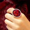 Precious Jewelry Big Red Ring